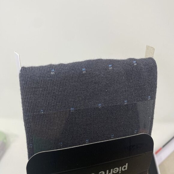 Pierre Cardin Men's Dress Socks Gift Set Korea Size Medium 2 Socks Black Gray - Picture 7 of 7